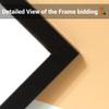 TIED RIBBONS Create The Things You Wish Existed Framed Poster(13.6 inch X 10.2 inch, Engineered Wood) view 2