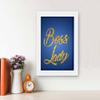TIED RIBBONS Boss Lady Framed Poster(13.6 inch X 10.2 inch, Engineered Wood) view 2
