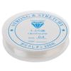 NavaHome Basics 10m Stretchy Elastic Cord Clear Round for Beading Necklaces Bracelet Spool - Clear, 0.4mm view 1