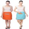 Switchon Waterproof Waist Mini Kitchen Apron for Women | Multipurpose Cooking, Bar, Pub, Waiter, Salon & Parlor Aprons with Pocket | Durable & Stylish | Pack of 2 | Made in India view 1