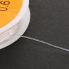 NavaHome Basics 10m Stretchy Elastic Cord Clear Round for Beading Necklaces Bracelet Spool - Clear, 0.6mm view 4