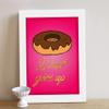 TIED RIBBONS Don't Give up Framed Poster(13.6 inch X 10.2 inch, Engineered Wood) view 2