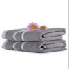 Mark Home 100% Cotton Zero Twist Anti Microbial Treated Simply Soft Hand Towel Grey view 1