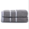 Mark Home 100% Cotton Zero Twist Anti Microbial Treated Simply Soft Hand Towel Grey view 2