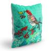 sleep nature's Jute Fabric Printed Throw/Pillow, Cushion Covers for Living/Bed Room - Multicolour, 24 X 24 Inch view 2