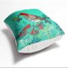 sleep nature's Jute Fabric Printed Throw/Pillow, Cushion Covers for Living/Bed Room - Multicolour, 24 X 24 Inch view 3