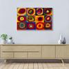 Tamatina Modern Art Canvas Painting | The Spiral Universe | Abstract Art Unframed Painting for Home dcor|Size - 13X9 Inches.n281 view 1