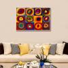 Tamatina Modern Art Canvas Painting | The Spiral Universe | Abstract Art Unframed Painting for Home dcor|Size - 13X9 Inches.n281 view 2