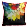 Kesar Enterprises Velvet Cushion Cover - 24"x24", Multicolour view 1