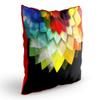 Kesar Enterprises Velvet Cushion Cover - 24"x24", Multicolour view 2