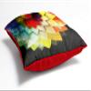 Kesar Enterprises Velvet Cushion Cover - 24"x24", Multicolour view 3