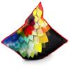 Kesar Enterprises Velvet Cushion Cover - 24"x24", Multicolour view 4