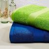 Amazon Brand - Solimo 100% Cotton 2 Piece Hand Towel Set, 500 GSM (Iris Blue and Spring Green) view 4