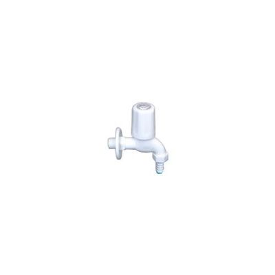 SUNPLAST Nozzle Cock Tap (AS-111, White, 1 PC)