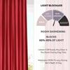 FRESH FROM LOOM Plain Curtains for Door 9 Feet Long | Curtain for Big Window | Yarn Weaved Parda | Modern Parde for Living Room Bedroom | Screens with Eyelet Ring | Hypoallergenic (Maroon, 1pc only) view 3