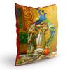 Kesar Enterprises Velvet Cushion Cover - 24"x24", Multicolour view 2