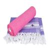 Sathiyas Cotton Bath Towel Pack of 2 (Lavender || Pink) view 1