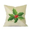 The Purple Tree Christmas Cushion Cover for Living Room Sofa (Pack of 1, 16x16 inch) - Christmas Theme, Multi, Square, Festive view 1
