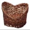 RENUGA FANCY Bamboo Fruit Basket (20 cm x 10 cm x 7 cm, Brown, B 102) view 3