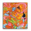 Tamatina Modern Art Canvas Painting | Radha Krishna | Abstract Art Unframed painting for Home dcor|size - 13X9 Inches.o224 view 1