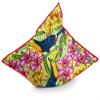 Kesar Enterprises Jute Fabric Printed Throw/Pillow, Cushion Covers for Living/Bed Room - Multicolour, 24 X 24 Inch view 4