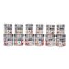 GPET Silver Line Containers 300ml,200ml,100ml,50ml Plastic Grocery Container (Pack of 15, Silver) Plastic Grocery Container | Home Kitchen Container | Plastic Jar Set, Transparent, Standard (12) view 1