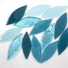 Sai Mosaic Art Petals Assorted Aqua view 3
