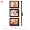 AJANTA ROYAL Drop-Down 3-5 x 7 Photo Frame (P) (Brown) view 2