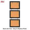 AJANTA ROYAL Drop-Down 3-5 x 7 Photo Frame (P) (Brown) view 3