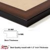 AJANTA ROYAL Drop-Down 3-5 x 7 Photo Frame (P) (Brown) view 4