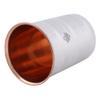 Taluka ( 2.14" x 3.12" Inches Pure Steel Glass Round Water Serving Purpose Steel Glass Home Hotel Drinkware Good Health Benefits Yoga Ayurveda view 2