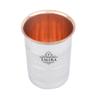 Taluka ( 2.14" x 3.12" Inches Pure Steel Glass Round Water Serving Purpose Steel Glass Home Hotel Drinkware Good Health Benefits Yoga Ayurveda view 3