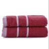 Mark Home 100% Cotton Zero Twist Anti Microbial Treated Simply Soft Hand Towel Maroon view 2