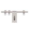 Smart Shophar Stainless Steel Spider Aldrop 10 Inches Silver, Pack of 2 / Durable and Sturdy/Smooth Functionality/Suitable for Wooden Doors view 3