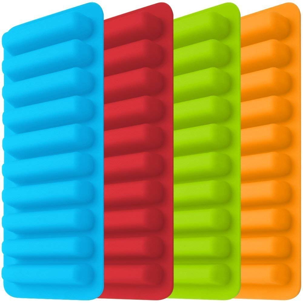 Royals Silicone Kitkat Shape Chocolate Mould, Stick Shape ice-Cube Tray| 10 Cavity Kit kat Mould Fondant Chocolate Resin Clay Candle Mould DIY Kitchen