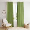 FRESH FROM LOOM Plain Curtains for Door 9 Feet Long | Curtain for Big Window | Yarn Weaved Parda | Modern Parde for Living Room Bedroom | Hypoallergenic (Light Green, 1pc only) view 1