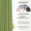 FRESH FROM LOOM Plain Curtains for Door 9 Feet Long | Curtain for Big Window | Yarn Weaved Parda | Modern Parde for Living Room Bedroom | Hypoallergenic (Light Green, 1pc only) view 3