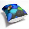 sleep nature's Jute Fabric Printed Throw/Pillow, Cushion Covers for Living/Bed Room - Multicolour, 24 X 24 Inch view 3