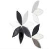 Sai Mosaic Art Petals Black & White view 1
