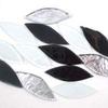 Sai Mosaic Art Petals Black & White view 3