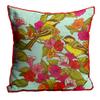 Kesar Enterprises Jute Fabric Printed Throw/Pillow, Cushion Covers for Living/Bed Room - Multicolour, 24 X 24 Inch view 1