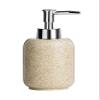 1 Piece Extremely Elegant Sand Stone Finish Stone Series Soap Dispenser for Bathroom, Kitchen, Domestic and Commercial uses. Sand Color. Bathroom Accessories. view 1