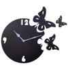 Sehaz Artworks Wall Clocks for Bedroom | Wall Clock for Living Room | Designer Wooden Butterfly Clocks for Home view 1