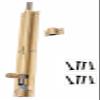 Smart Shophar Brass Plain Tower Bolt 8 Inches Antique Pack of 2 / Durable and Stylish/User-Friendly Installation/Versatile Design/Suitable for Doors, Cabinets, Gates view 4