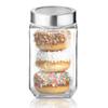 Treo By Milton Cube Storage Glass Jar, 800 ml, 1 Pc, Transparent view 1
