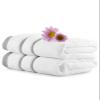 Mark Home 100% Cotton Zero Twist Anti Microbial Treated Simply Soft Hand Towel White view 1