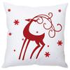 The Purple Tree Christmas Cushion Cover for Living Room Sofa (Pack of 1, 16x16 inch) Christmas Theme Cushion Cover, Sofa Cushion Cover, Christmas Decor view 1