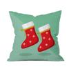 The Purple Tree Christmas Cushion Cover for Living Room Sofa (Pack of 1, 16x16 inch) Christmas Theme Cushion Cover, Sofa Cushion Cover, Christmas Decor view 1