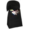 LINENWALAS Cat Foldable Polyester Clothes Laundry Cum Toys Storage Bag, 44 cm x 55 cm x 26 cm, Black view 2