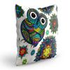 sleep nature's Jute Fabric Printed Throw/Pillow, Cushion Covers for Living/Bed Room - Multicolour, 24 X 24 Inch view 2